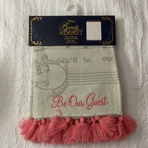 NWT BRAND NEW Beauty and the Beast Throw Blanket